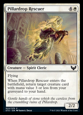 Pillardrop Rescuer [Strixhaven: School of Mages] [Foil]