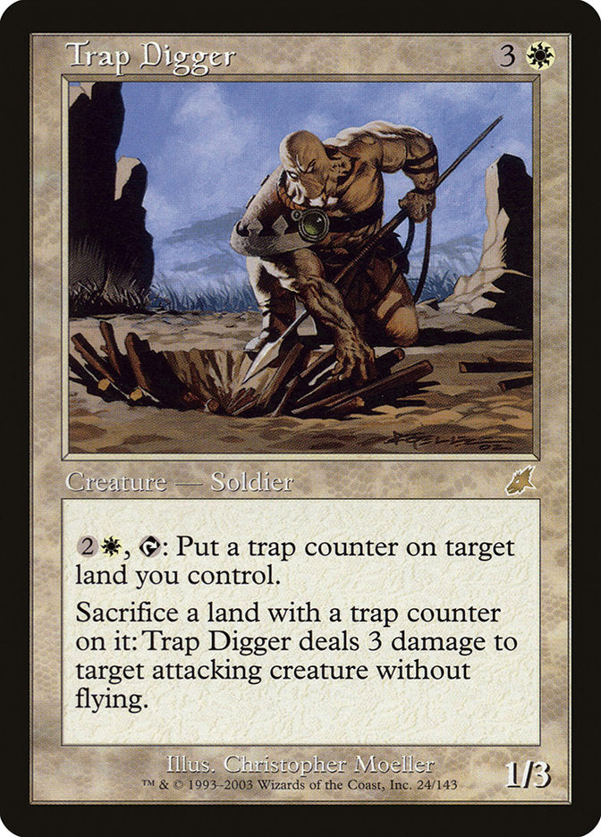 Trap Digger [Scourge] [Foil]
