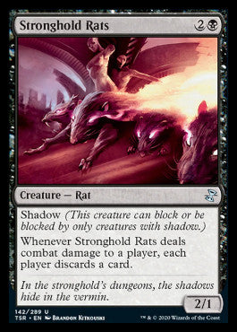 Stronghold Rats [Time Spiral Remastered] [Foil]