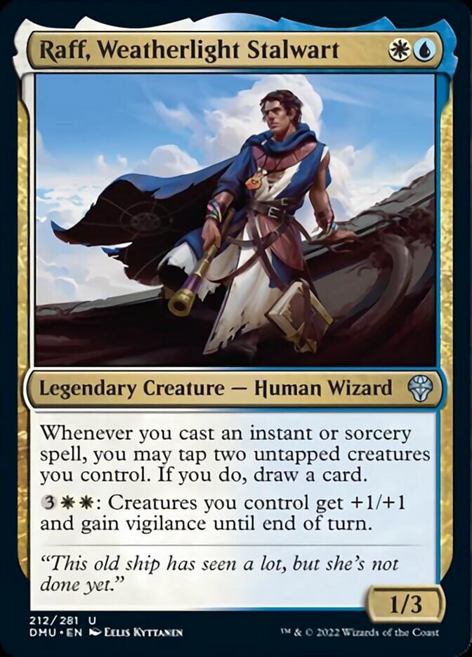 Raff, Weatherlight Stalwart [Dominaria United] [Foil]