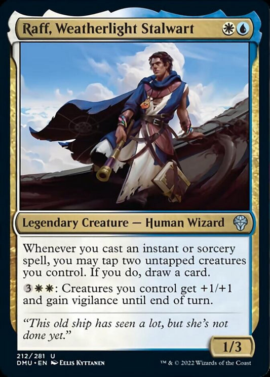 Raff, Weatherlight Stalwart [Dominaria United] [Foil]