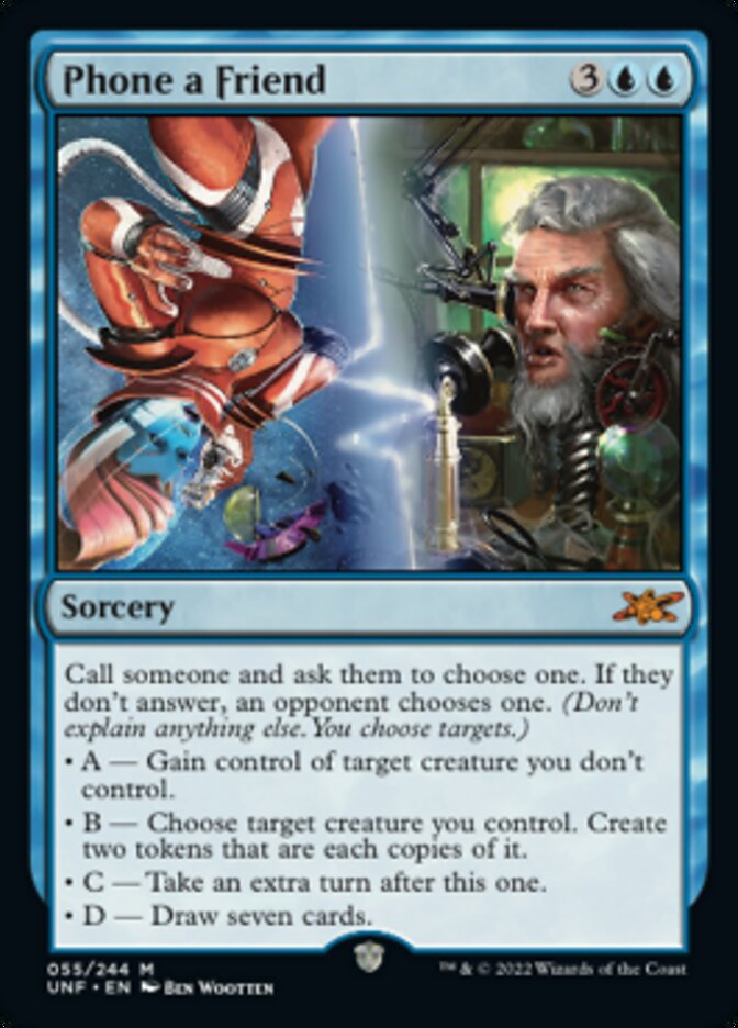 Phone a Friend [Unfinity] [Foil]