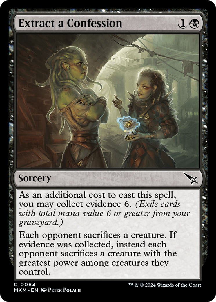 Extract a Confession [Murders at Karlov Manor] [Foil]