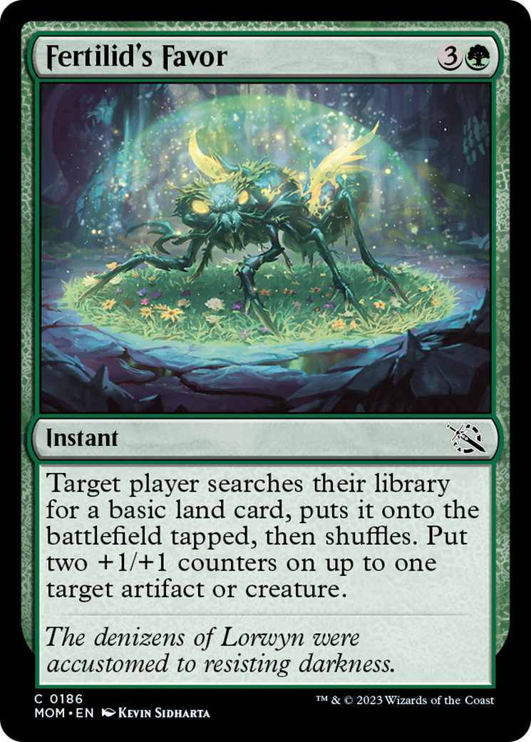 Fertilid's Favor [March of the Machine] [Foil]