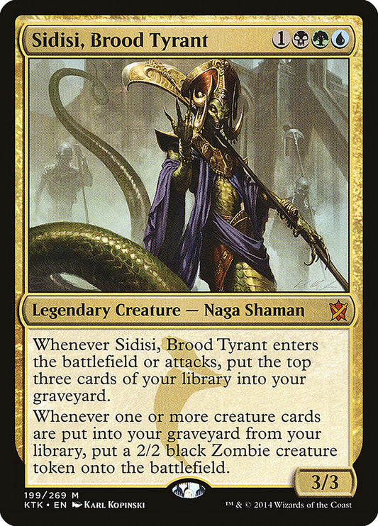 Sidisi, Brood Tyrant [Khans of Tarkir] [Foil]