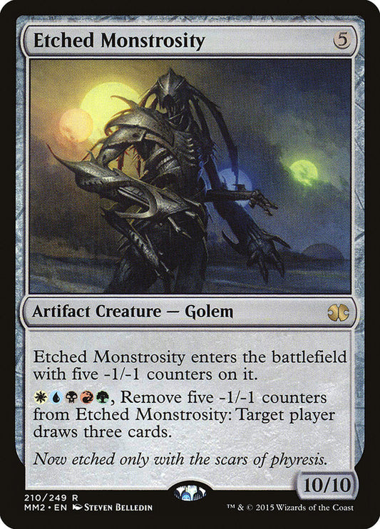 Etched Monstrosity [Modern Masters 2015] [Foil]