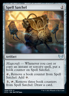 Spell Satchel [Strixhaven: School of Mages] [Foil]