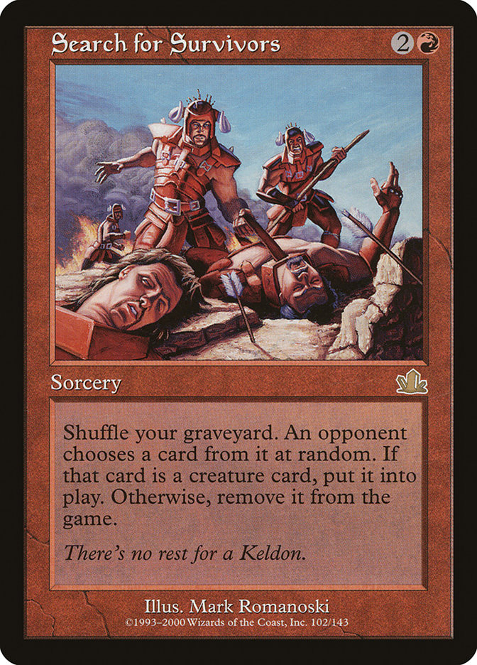 Search for Survivors [Prophecy] [Foil]