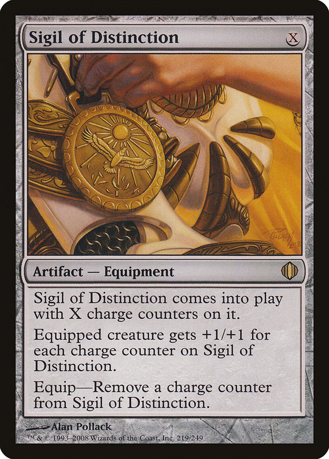 Sigil of Distinction [Shards of Alara] [Foil]