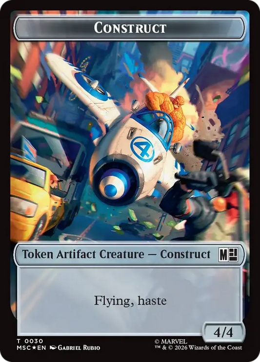 Ox // Construct Double-Sided Token [Marvel Super Heroes Commander]