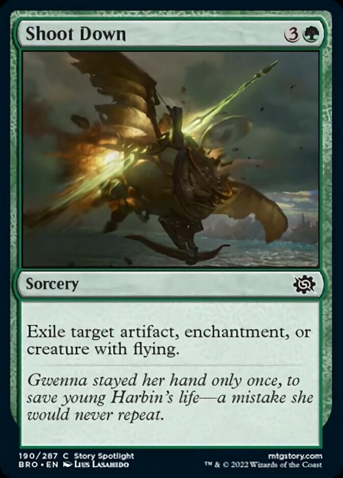 Shoot Down [The Brothers' War] [Foil]