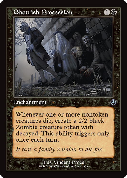 Ghoulish Procession (Retro Frame) [Innistrad Remastered] [Foil]