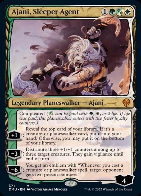 Ajani, Sleeper Agent (Showcase) [Dominaria United] [Foil]