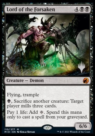 Lord of the Forsaken (Promo Pack) [Innistrad: Midnight Hunt Promos] [Foil]