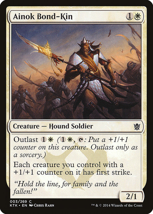 Ainok Bond-Kin [Khans of Tarkir] [Foil]