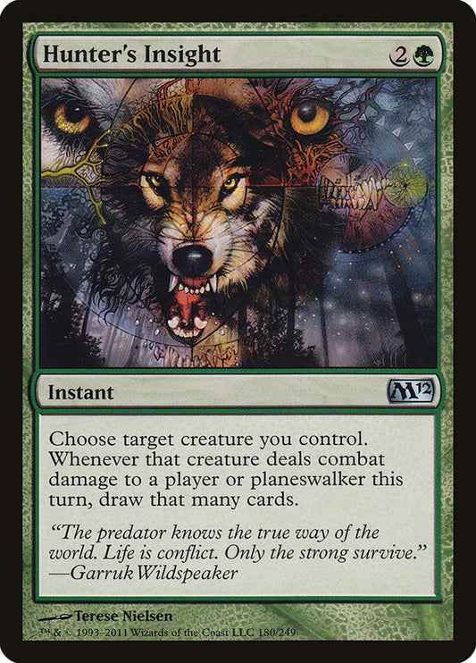 Hunter's Insight [Core Set 2012] [Foil]