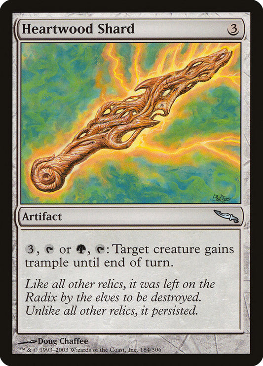 Heartwood Shard [Mirrodin] [Foil]