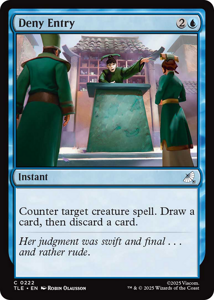 Deny Entry [Avatar: The Last Airbender: Eternal-Legal] [Foil]