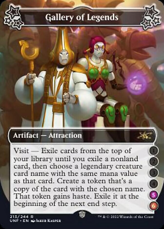 Gallery of Legends (5-6) [Unfinity] [Foil]