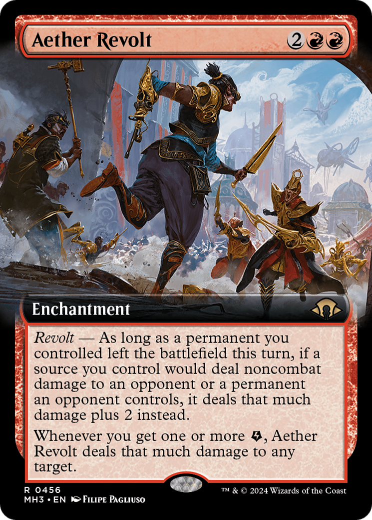 Aether Revolt (Extended Art) [Modern Horizons 3] [Foil]