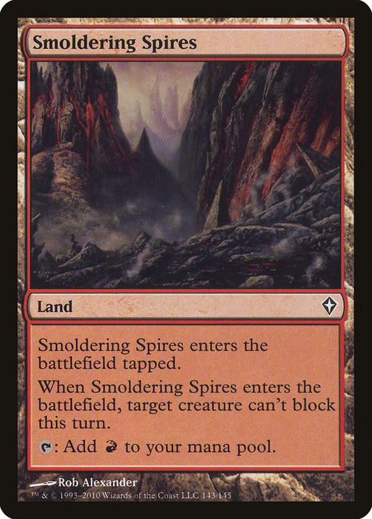 Smoldering Spires [Worldwake] [Foil]