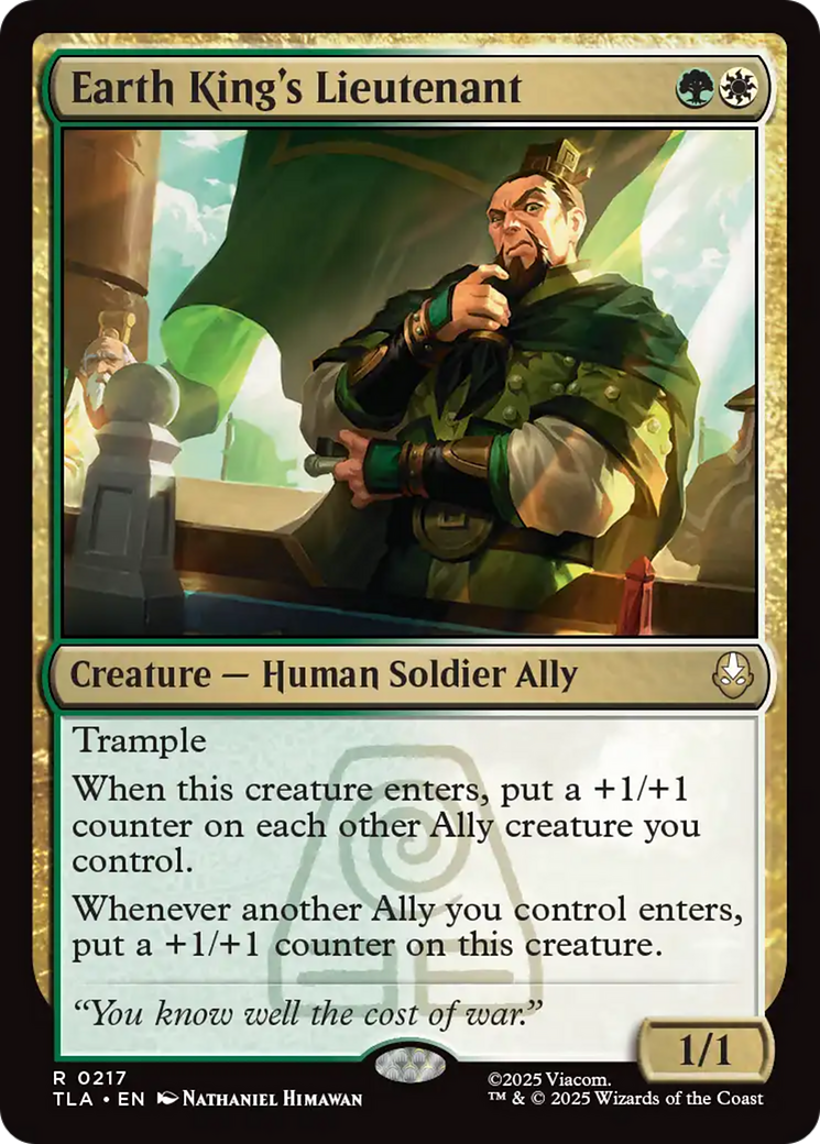 Earth King's Lieutenant [Avatar: The Last Airbender] [Foil]