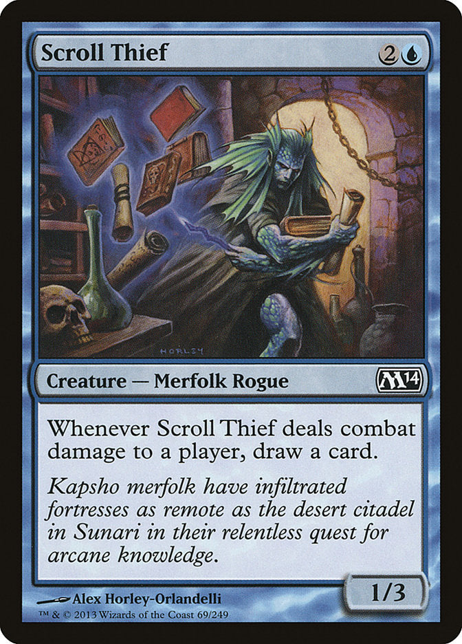 Scroll Thief [Core Set 2014] [Foil]