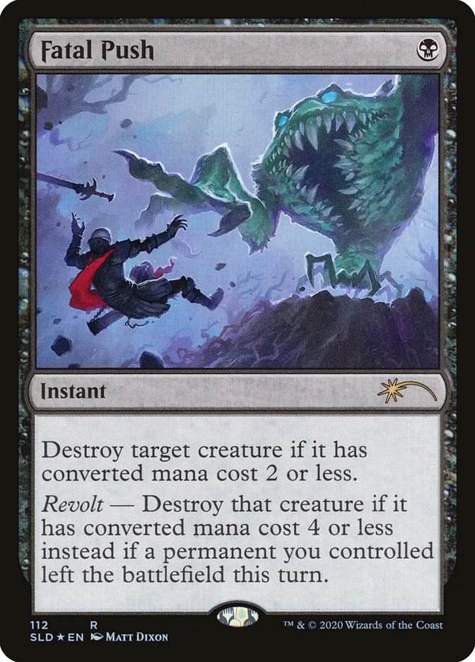 Fatal Push [Secret Lair Drop Series] [Foil]