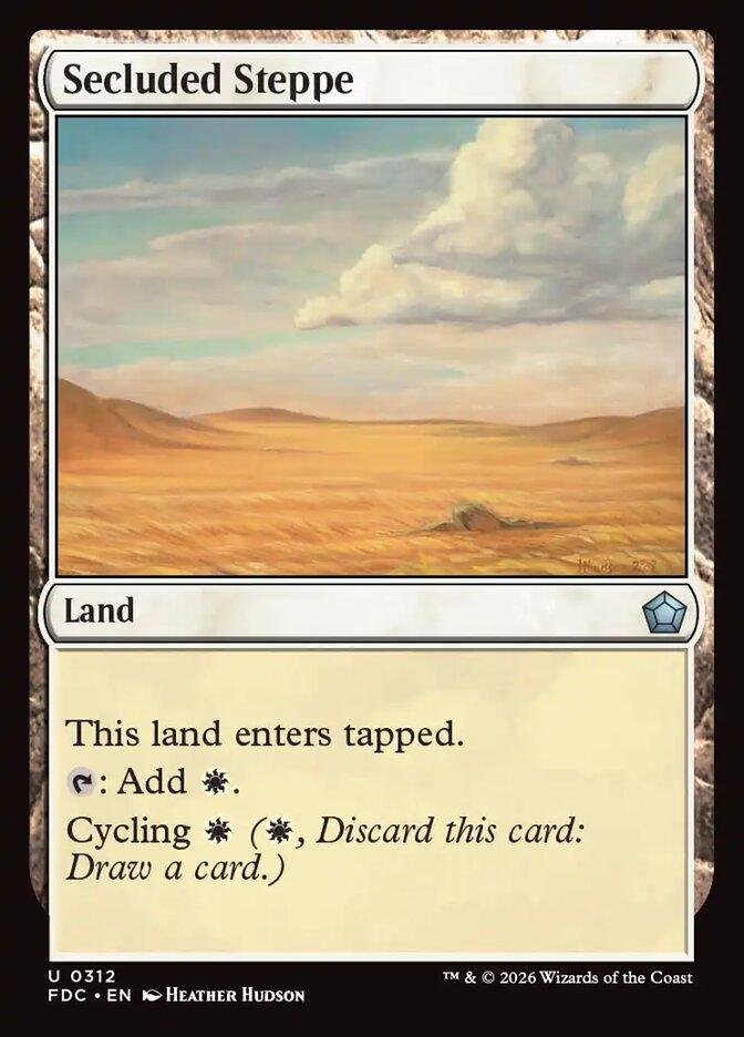 Secluded Steppe [Foundations Commander]