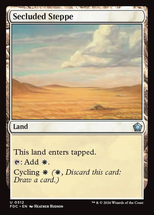 Secluded Steppe [Foundations Commander]