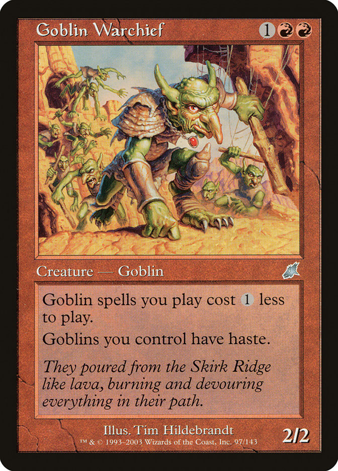 Goblin Warchief [Scourge] [Foil]