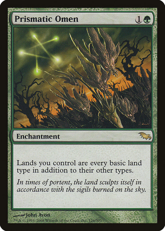 Prismatic Omen [Shadowmoor] [Foil]