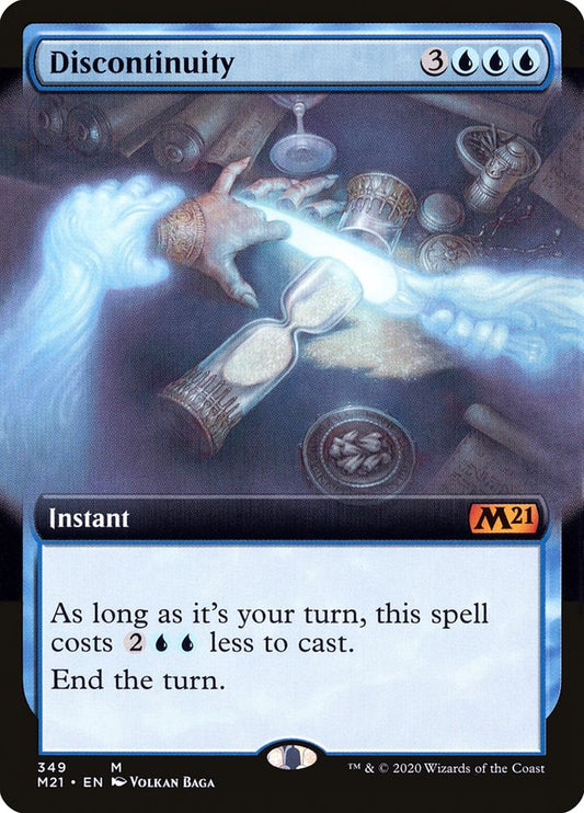Discontinuity (Extended Art) [Core Set 2021] [Foil]