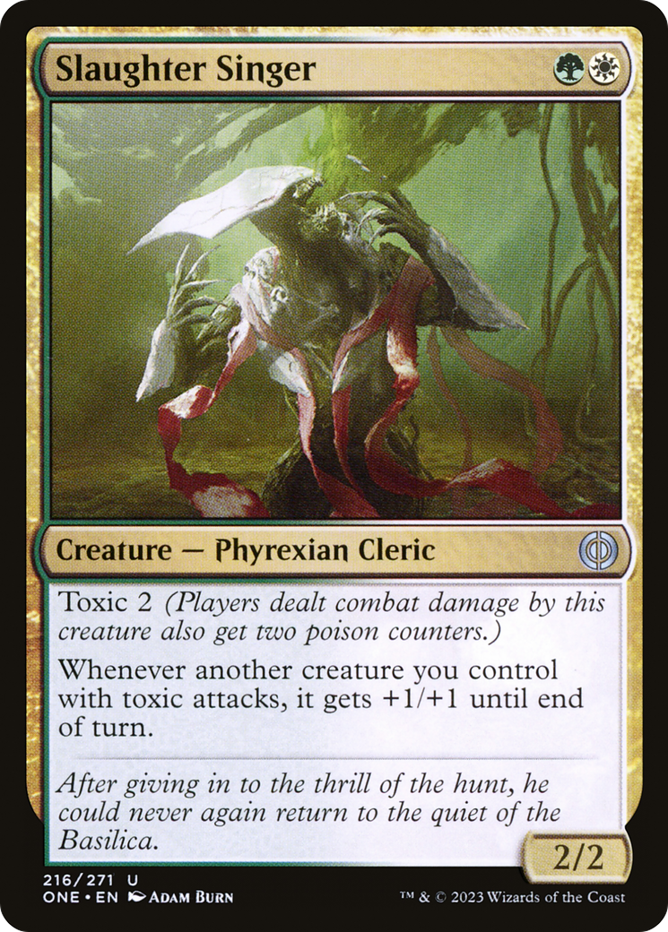 Slaughter Singer [Phyrexia: All Will Be One] [Foil]
