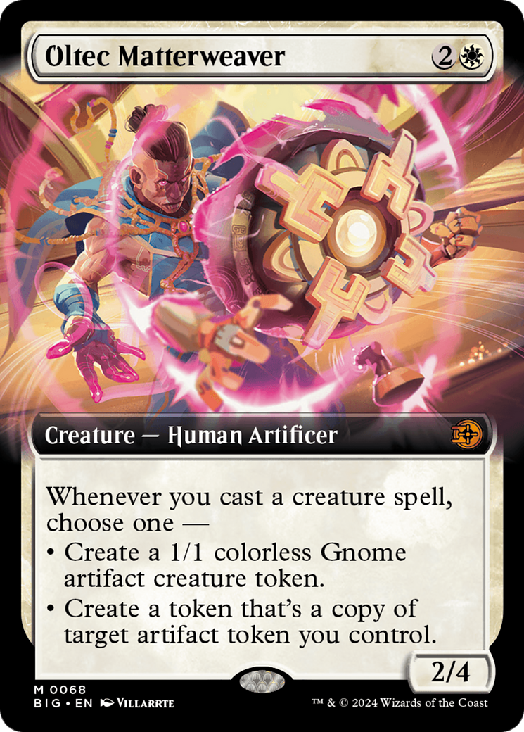 Oltec Matterweaver (Extended Art) [Outlaws of Thunder Junction: The Big Score] [Foil]