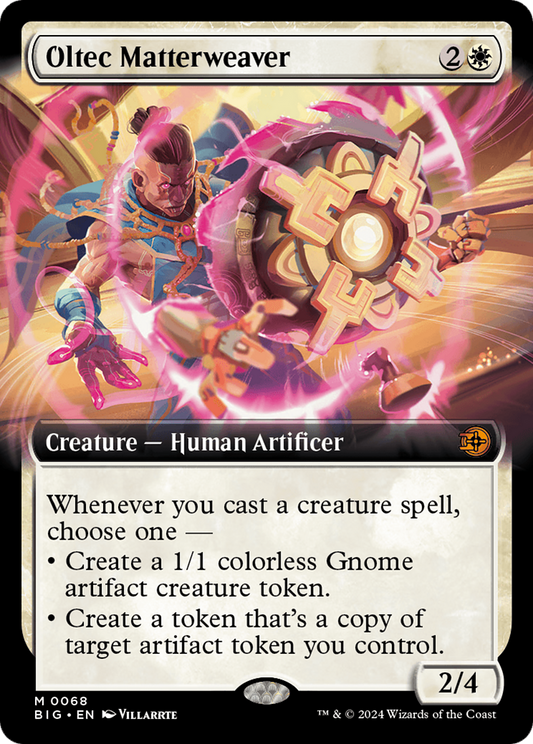 Oltec Matterweaver (Extended Art) [Outlaws of Thunder Junction: The Big Score] [Foil]