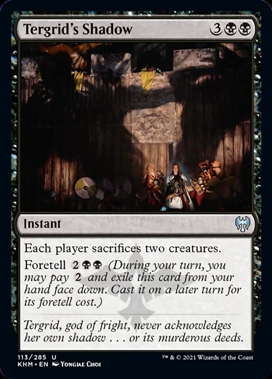 Tergrid's Shadow [Kaldheim] [Foil]