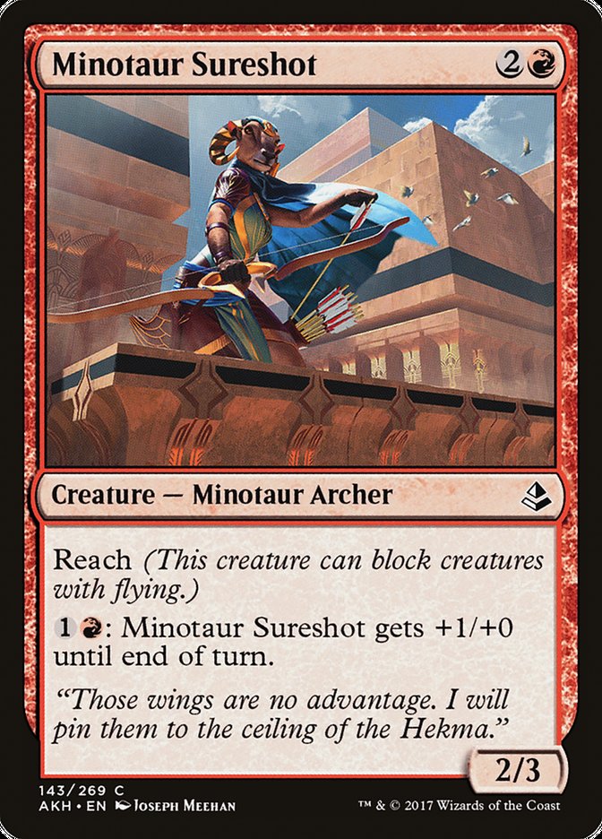 Minotaur Sureshot [Amonkhet] [Foil]