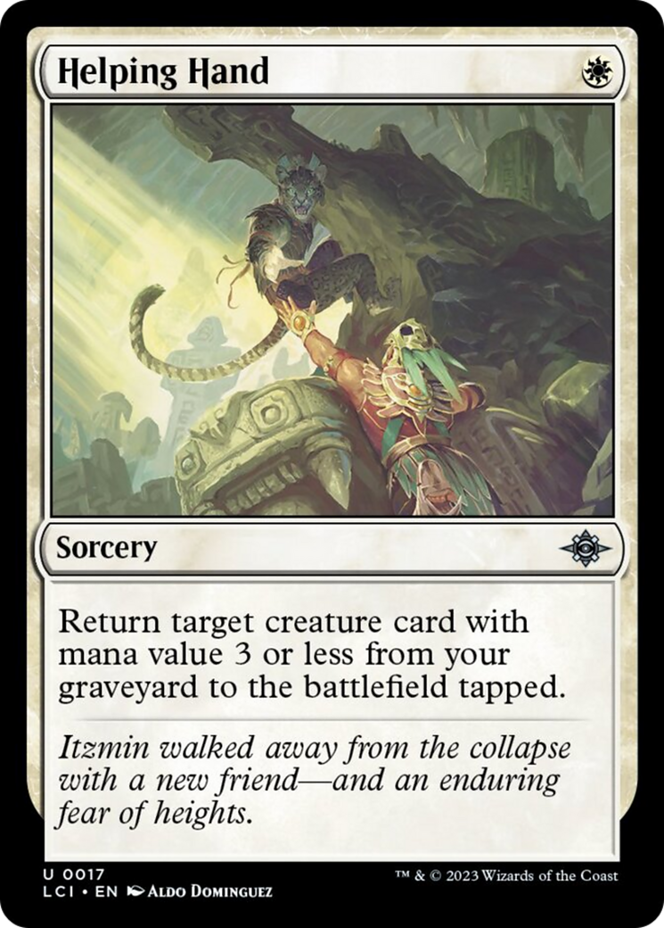 Helping Hand [The Lost Caverns of Ixalan] [Foil]