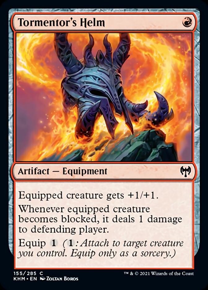 Tormentor's Helm [Kaldheim] [Foil]