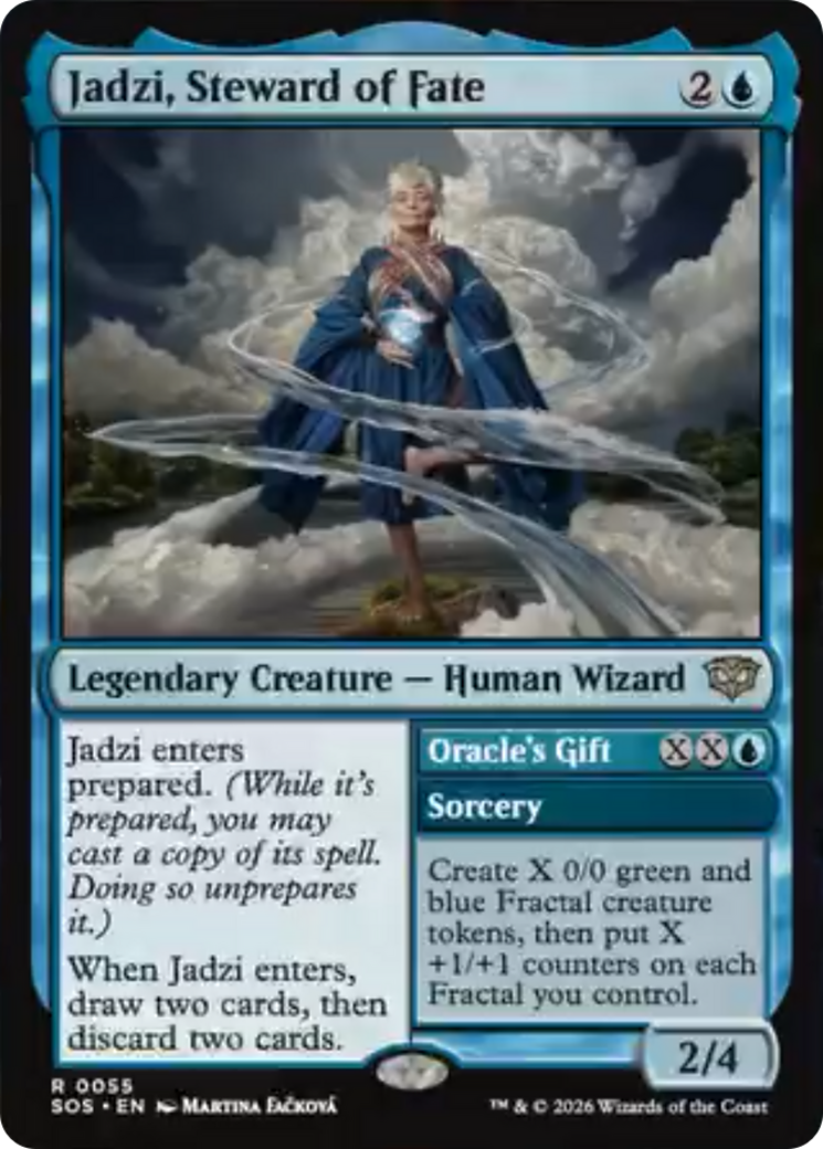 Jadzi, Steward of Fate [Secrets of Strixhaven] [Foil]