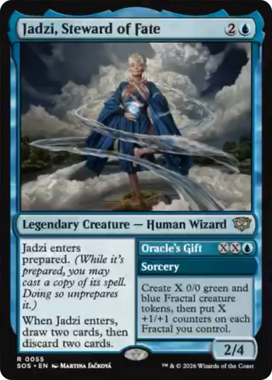 Jadzi, Steward of Fate [Secrets of Strixhaven] [Foil]
