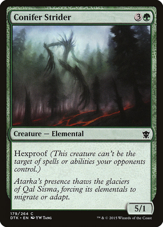Conifer Strider [Dragons of Tarkir] [Foil]