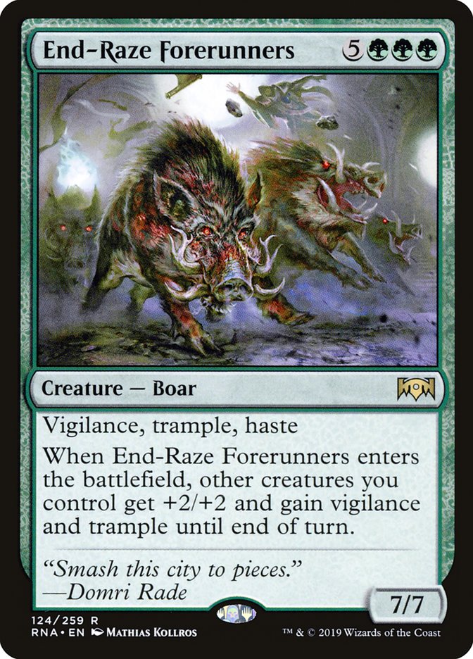 End-Raze Forerunners [Ravnica Allegiance] [Foil]