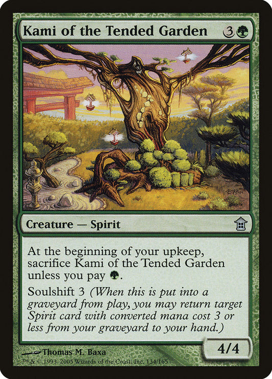 Kami of the Tended Garden [Saviors of Kamigawa] [Foil]