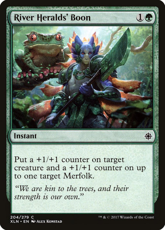 River Heralds' Boon [Ixalan] [Foil]