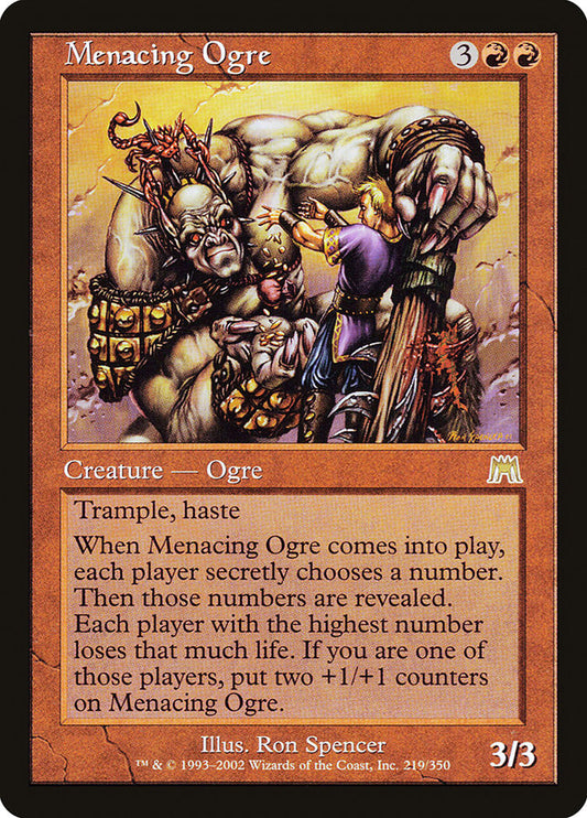 Menacing Ogre [Onslaught] [Foil]