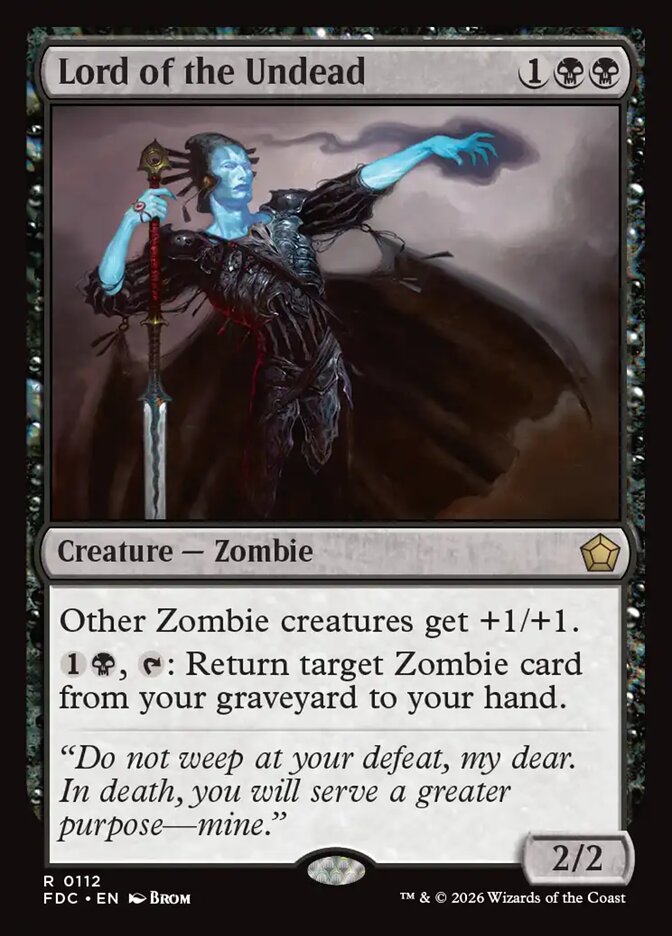 Lord of the Undead [Foundations Commander]