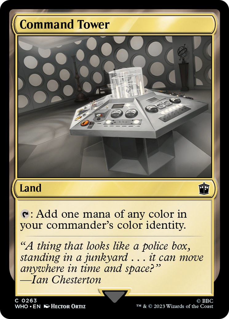 Command Tower (0263) [Doctor Who] [Foil]