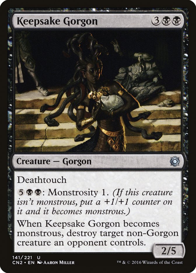 Keepsake Gorgon [Conspiracy: Take the Crown] [Foil]